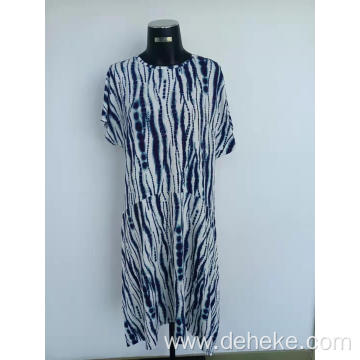 Women's knit print dress